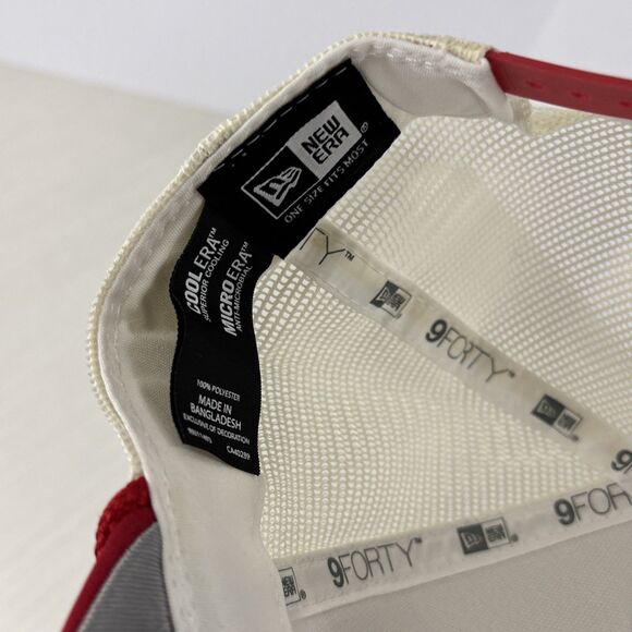 New Era Philadelphia Phillies 9Forty M-Crown A-Frame White Snapback Rope Hat NEW - Picture 6 of 6